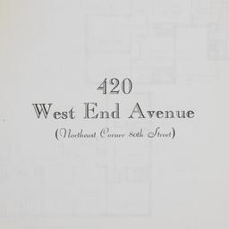 420 West End Avenue