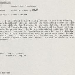 Nominating Committee