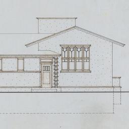 Entrance elevation