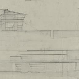Three exterior elevations