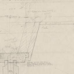 Wall section, fascia details