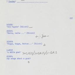Western questionnaire, answ...