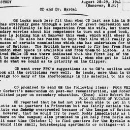 Memorandum from Charles Dol...