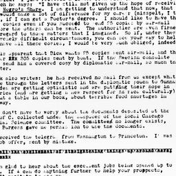 Letter from Arnold M. Rose ...