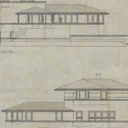 Working drawing #5: North, ...