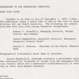 Nominating Committee