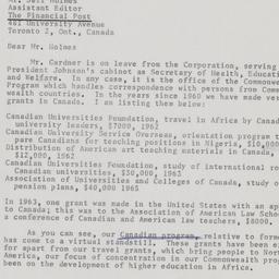 Commonwealth Program - Canada