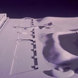 Model, aerial view.