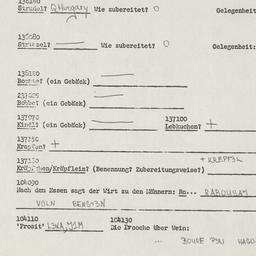 Western questionnaire, answ...