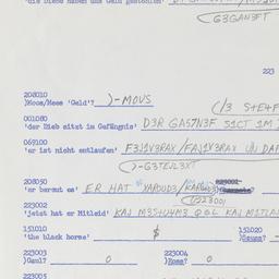 Western questionnaire, answ...