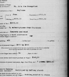 Carnegie Church Organs, Bur...