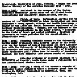 Personal data memorandum fr...