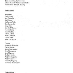 Minutes, 2005-03-24. Classi...