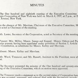 Executive Committee Meeting