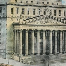 The New Court House, New Yo...