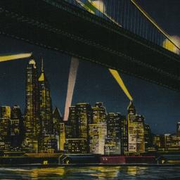 Skyline of Lower Manhattan ...