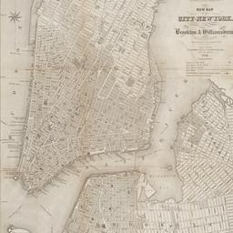 New map of the city of New ...