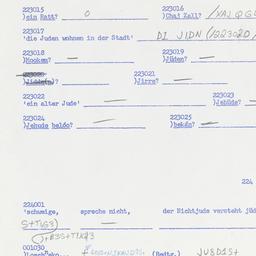 Western questionnaire, answ...