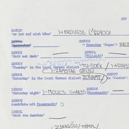 Western questionnaire, answ...