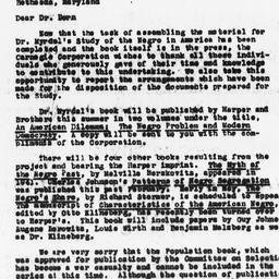 Letter from Frederick P. Ke...