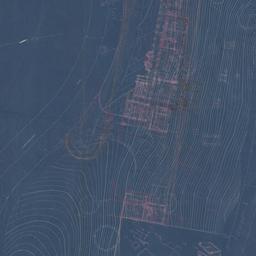 Topographical site plan