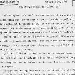 Memorandum from Charles Dol...