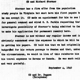 Memorandum from Charles Dol...