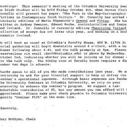 Announcements, 2002-10-04. ...