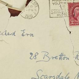 Letter from Dietrich Bonhoe...