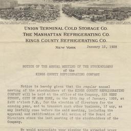 Kings County Refrigerating ...