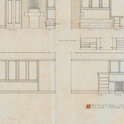 Living room millwork, cabin...