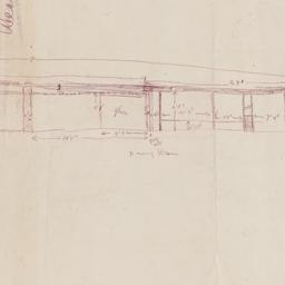 Dining room sketch elevation