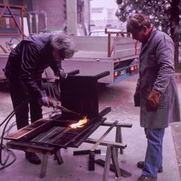 James Wines welding louver.