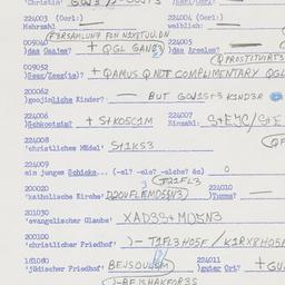 Western questionnaire, answ...
