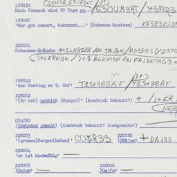 Western questionnaire, answ...