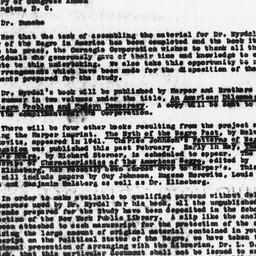 Letter from Frederick P. Ke...