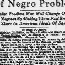 Article on AN AMERICAN DILE...