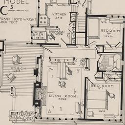 Isometric first floor plan