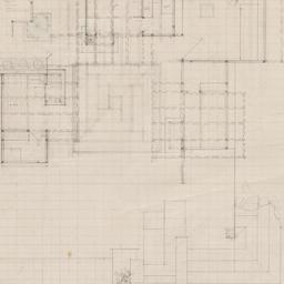 First floor plan, canvas tr...