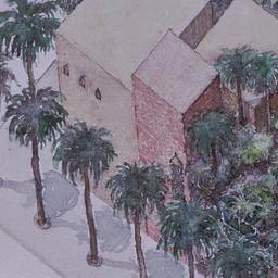 Axonometric drawing.