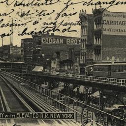 Bowery With Elevated R.R. N...