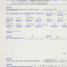 Western questionnaire, answ...
