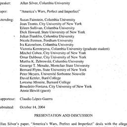 Minutes, 2004-09-23. Studie...