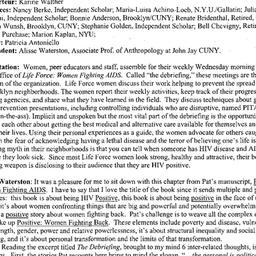 Minutes, 2004-02-02. Women ...