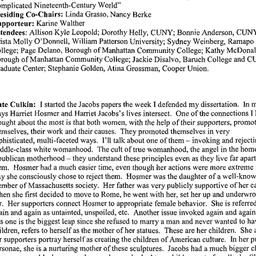 Minutes, 2004-09-20. Women ...