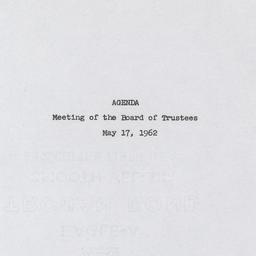 Meeting of the Board of Tru...
