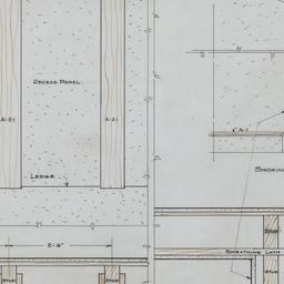 Plaster, framing full size ...