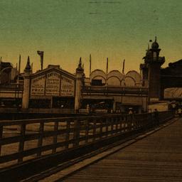 Pier Entrance to Happy Land...