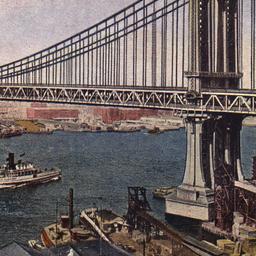 Manhattan Bridge, New York ...