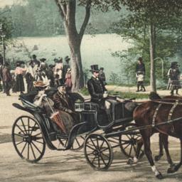 The Lake, Central Park, New...